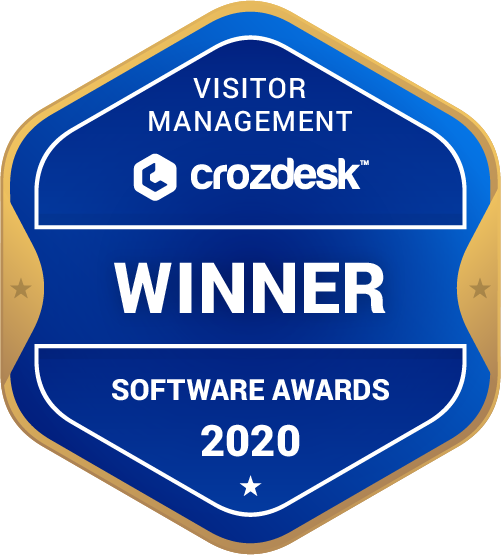 Visitor Management Winner Badge