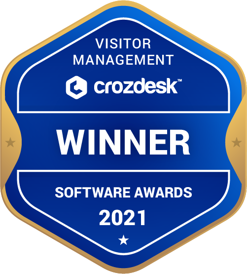 Visitor Management Winner Badge
